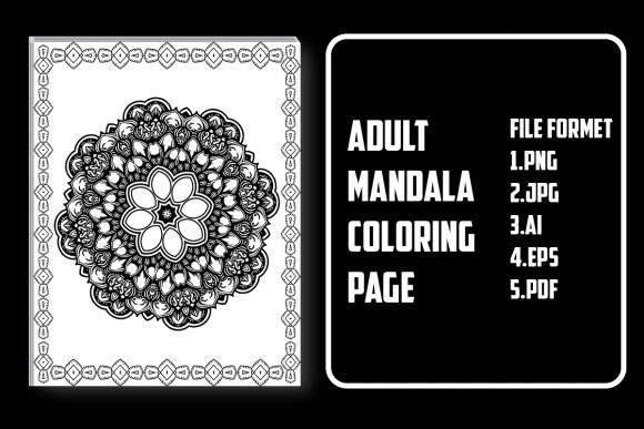 Download Adult Mandala Coloring Page - Color Collection