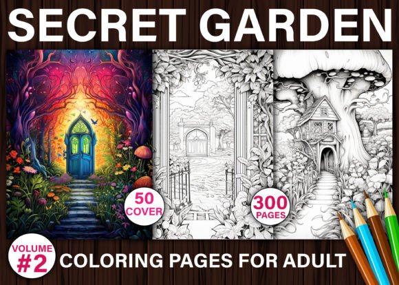 Download 300+ Secret Garden Coloring Book Pages - Color Collection