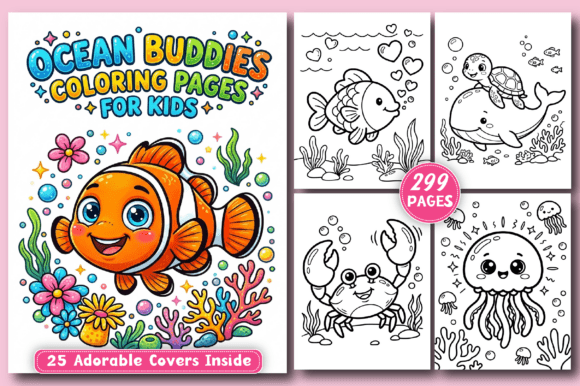 Download Ocean Buddies Coloring Pages for Kids - Color Collection