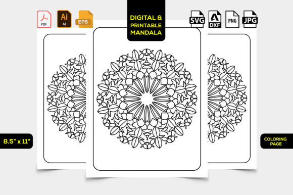 Download KDP Mandala Interior Coloring Pages Kids - Color Collection