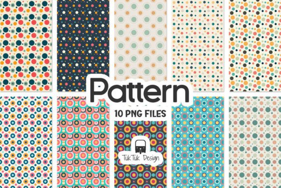 Download Colorful Geometric Circle Pattern PNG - Geometric Collection