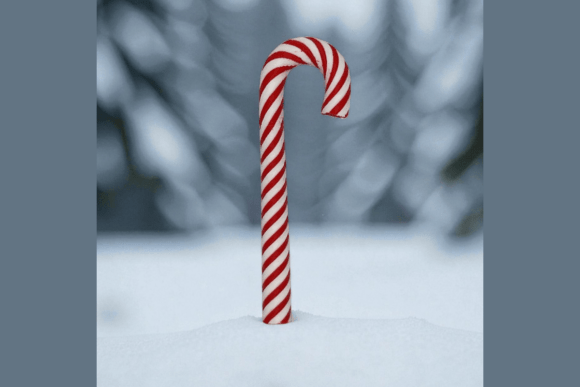 Download Multicolor Holiday Candy Cane - Color Collection