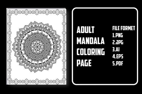 Download Adult Mandala Coloring Page - Color Collection