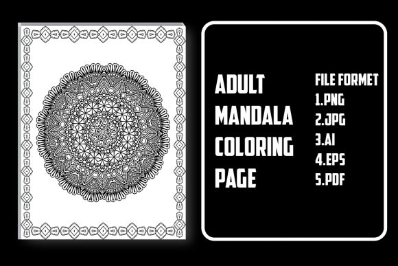 Download Adult Mandala Coloring Page - Color Collection