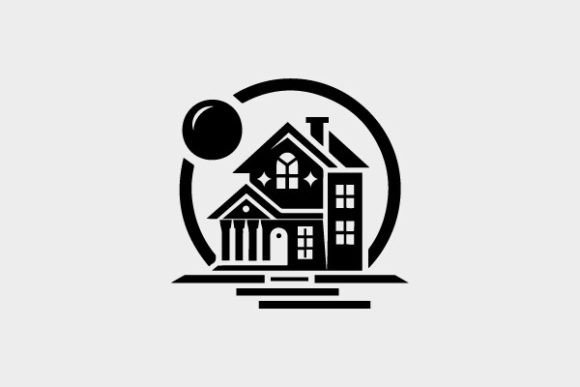 Download House Icon Coloring Page Black and White - Color Collection