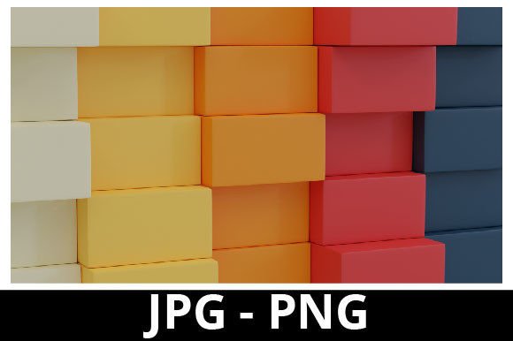 Download 3d Rendered Colorful Cube Perfect for Ba - Color Collection
