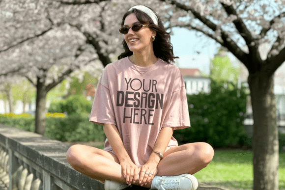 Download Comfort Colors 1717 Blossom T-Shirt Mock - Color Collection