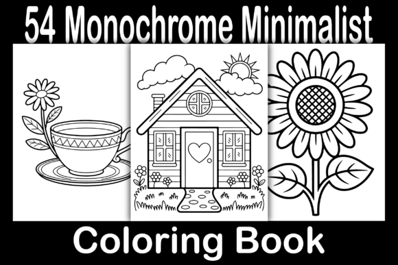 Download Monochrome Minimalist Coloring Book - Color Collection