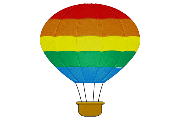 Download Multicolored Air Balloon - Color Collection