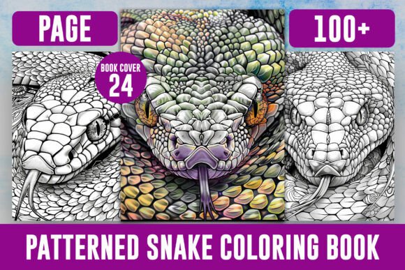 Download 100 Patterned Snake Coloring Pages - Color Collection