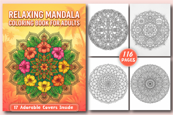 Download Relaxing Mandala Coloring Book for Adult - Color Collection