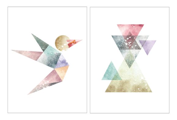 Download Abstract Wall Decoration Water Color - Color Collection