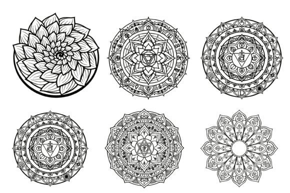 Download Lotus Mandala Dreamcatcher Coloring Page - Color Collection