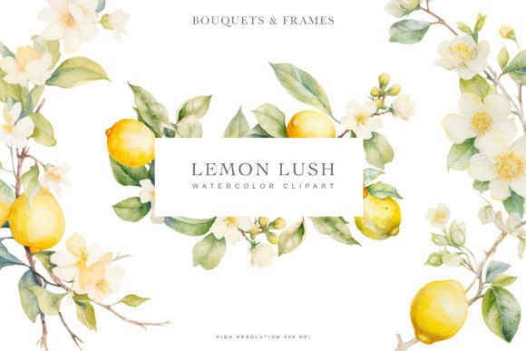 Download Watercolor Lemon Clipart Collection - Color Collection
