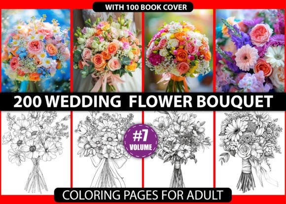 Download 200 Wedding Flower Bouquet Coloring Page - Color Collection