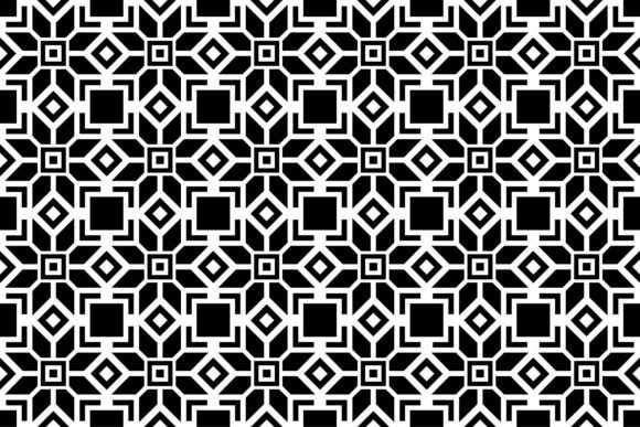 Download Black and White Geometric Pattern - Premium Resources