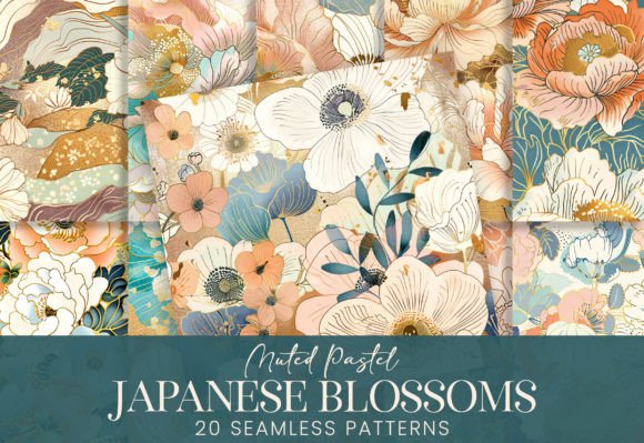 Download Japanese Blossoms Asian Floral Patterns - Asian Collection