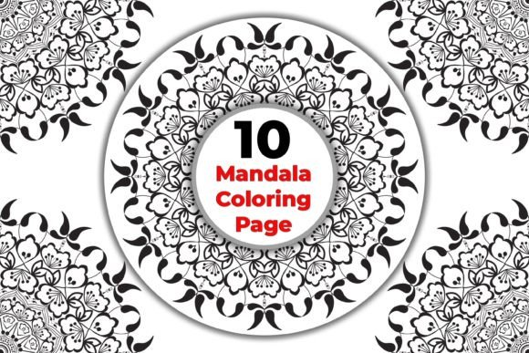 Download Decorative Monochrome Mandala Color Page - Color Collection