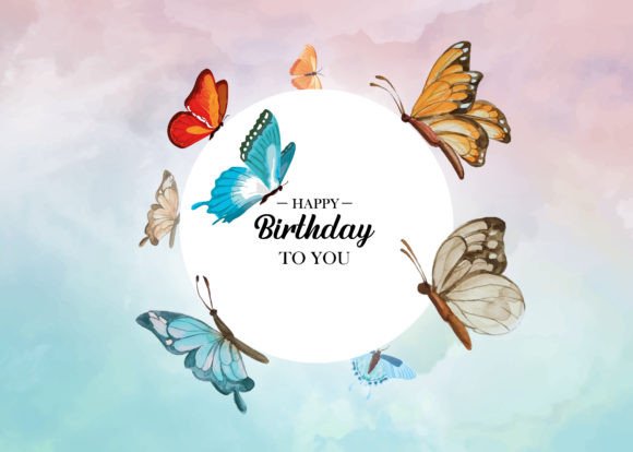Download Watercolor Butterfly EPS Vector and JPEG - Color Collection