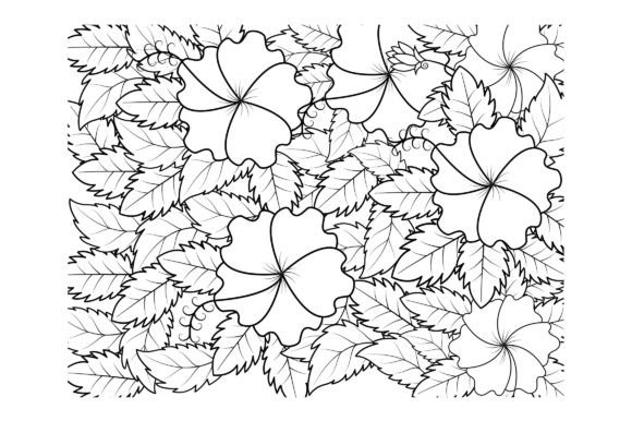Download Floral Coloring Page Book for Adults - Color Collection