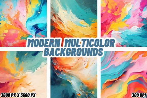 Download Modern Multicolor Backgrounds - Modern Collection