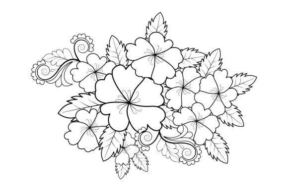 Download Floral Coloring Page Book for Adults - Color Collection