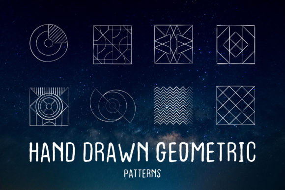 Download Hand Drawn Geometric Graphic Shapes - Geometric Collection