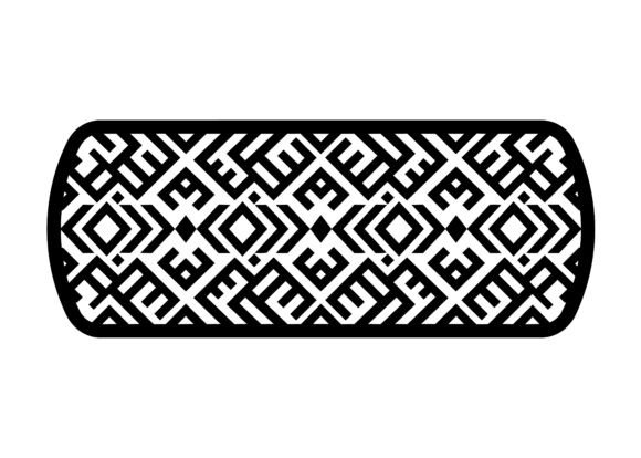 Download Geometric Tribal Pattern Panel EPS - Geometric Collection