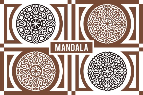 Download Color Mandala Set #2930 - Mandala set Collection