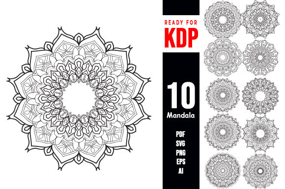 Download Coloring Book Mandala Set&nbsp;&nbsp; - Mandala set Collection