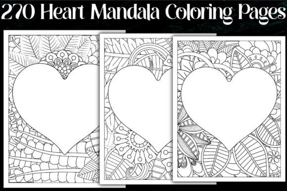 Download Heart Mandala Coloring Pages - Color Collection