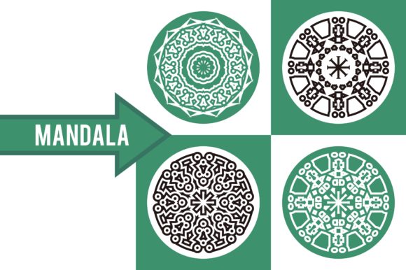 Download Color Mandala Set #2989 - Mandala set Collection