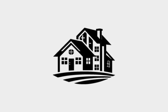 Download House Icon Coloring Page Black and White - Color Collection