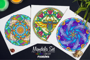 Download Vector Animals Mandala Set - Mandala set Collection